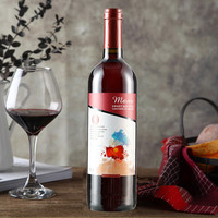 蔓笯 悦享甜红葡萄酒8度风味果酒甜葡萄酒750ml 1瓶