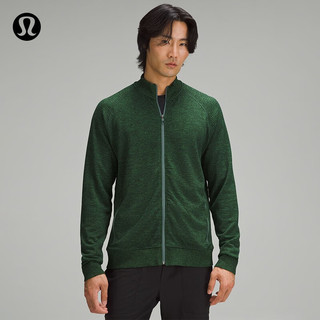 lululemon丨Engineered Warmth 男士运动夹克 LM3CDFS 中等森林色/赛道绿/黑色 M