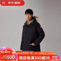 CANADA GOOSE 中长款大衣羽绒服 2062MA 黑色 L