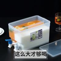 冰箱冷水壶带龙头大容量家用水壶夏耐高温茶壶柠檬水冷水桶凉水壶