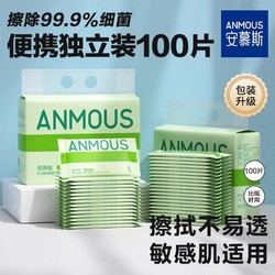 Anmous 安慕斯 湿厕纸清洁湿巾孕妇湿巾怀孕期厕所婴儿适用小包装家庭装