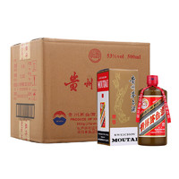 移动端、京东百亿补贴：MOUTAI 茅台 精品 53度 酱香型白酒 500ml*6瓶