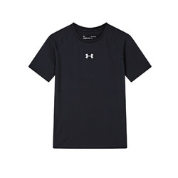 UNDER ARMOUR 安德玛 儿童夏季2024年新款宽松透气运动休闲凉感吸湿速干短袖T恤