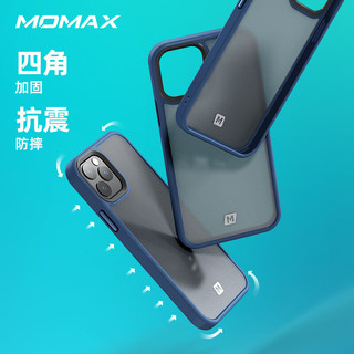 摩米士（MOMAX）手机壳适用于苹果12iphone12mini保护套全包防摔软边硬底壳 12mini【5.4英寸】黑色