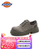 Dickies 帝客 童鞋儿童马丁靴秋冬男女童舒适时尚靴子中大童工装靴男童百搭短靴 驼色 28码 (鞋内长188mm)