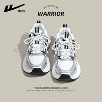 百亿补贴：WARRIOR 回力 女款老爹鞋 2024新款秋季厚底增高轻便运动鞋