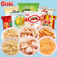 Oishi 上好佳 鲜虾片80袋混合口味6g*80袋