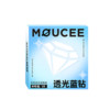 MOUCEE 涩谷甜心系列 半年抛彩色隐形眼镜 透光蓝钻 1片