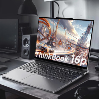 ThinkPad 联想ThinkBook16p高性能笔记本电脑 英特尔14代酷睿标压 16英寸设计办公游戏笔记本 i7-14650HX 16G 1T 1XCD 预装office