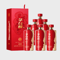 移动端、京东百亿补贴：MOUTAI 茅台 醇2008 53度 酱香型白酒 500ml*6瓶