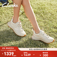 Clarks 其乐 城市户外系列女鞋24户外登山防滑防泼水运动鞋 白色 261781454 36