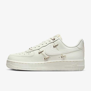 NIKE 耐克 Air Force 1 AF1 白金四钩 空军一号低帮板鞋FV3654-111