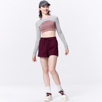 GU 极优 美国直邮GU by Uniqlo 短款 T（长袖）GA+E