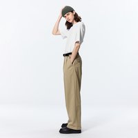 GU 极优 美国直邮GU by Uniqlo Chinos Two Tuck 宽松休闲裤+EC（长 80.0