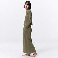 GU 极优 美国直邮GU by Uniqlo 弹力软休闲裙套装（长袖）