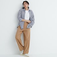 UNIQLO 优衣库 韩国直邮UNIQLO JAPAN 褶裥阔腿裤（一件褶裥，标准长度69-71cm）