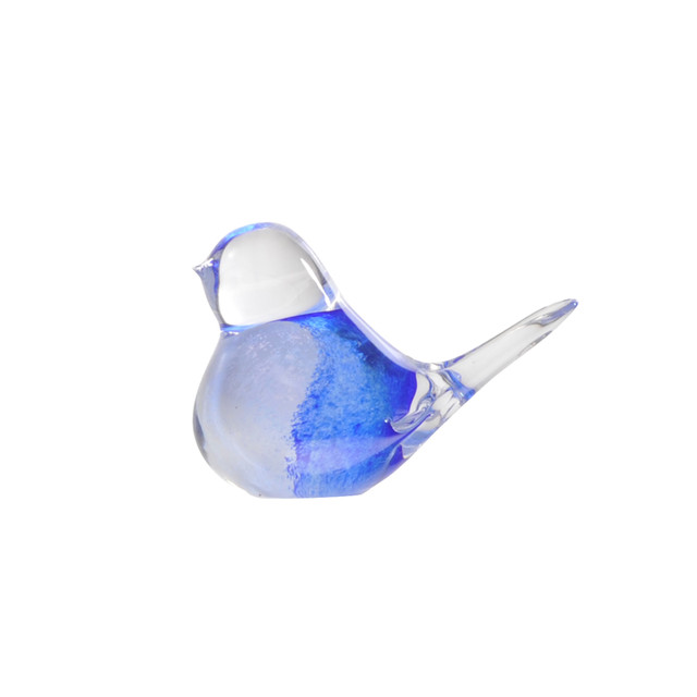 muurla 芬兰muurla手工吹制玻璃鸟太平鸟北欧客厅创意装饰摆件工艺品礼品