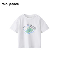 Mini Peace minipeace太平鸟童装男幼童短袖T恤夏季儿童上衣F3DAC2X53奥莱