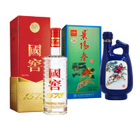 88VIP：景芝 超级桶泸州老窖 国窖157352度375ml+景芝 景阳春小老虎39度500ml