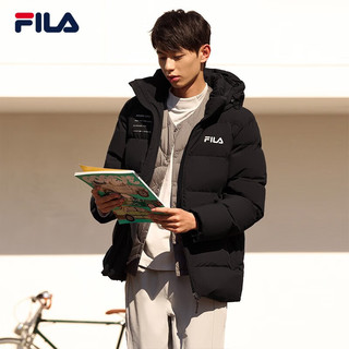 移动端、京东百亿补贴：FILA 斐乐 官方男子羽绒服冬季时尚休闲连帽保暖上衣外套