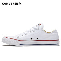 CONVERSE 匡威 板鞋男鞋女鞋百搭新款运动鞋低帮轻便休闲白色帆布鞋101000