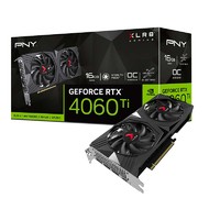 PNY 必恩威 RTX4060Ti 16GB Gaming VERTO 掌控者超频版显卡（OC)