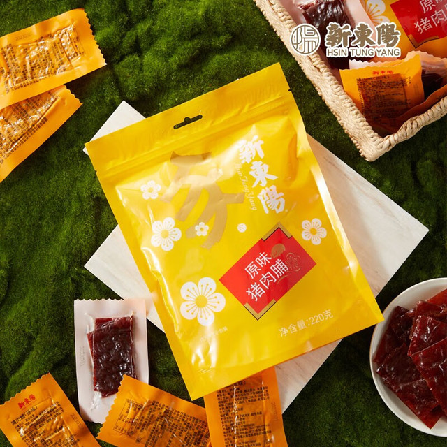 新东阳 猪肉脯原味220g*2袋 440g