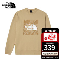 THE NORTH FACE 北面 卫衣男款春季款户外运动服休闲上衣保暖舒适圆领棉质套头衫