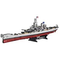 Forange Block 方橙积木 军事系列 FC4203 衣阿华级密苏里号战列舰