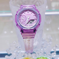 卡西欧（CASIO）G-SHOCK手表女运动腕表 GMA-S2100SK-4APR