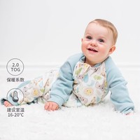 Lulujo Baby Lulujo婴儿睡袋四季通用款防踢被宝宝儿童恒温竹棉睡袋