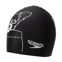 SPEEDO 速比涛 男女同款新款运动比赛护耳泳帽专业游泳帽