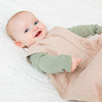 Lulujo Baby Lulujo四季款婴儿睡袋背心一体式新生儿纯棉透气防踢被
