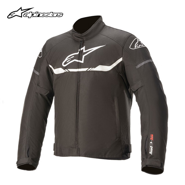 Alpinestars T SPS a星摩托车骑行服机车服骑士服防水保暖秋冬季骑行服夹克 黑/白12（欧版）