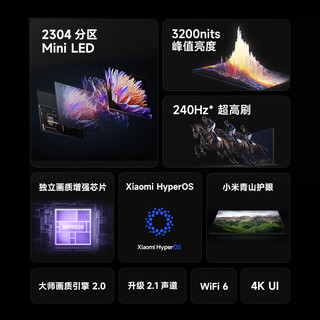 Xiaomi 小米 S Pro 2025系列 L75MB-SP 液晶电视 75英寸 4K