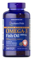 普丽普莱 三倍强度 Omega-3 鱼油 240 片