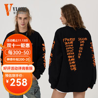 VLONE 美版潮牌T恤 黑橙  VYT301