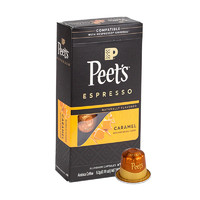 Peet's COFFEE 皮爷咖啡 皮爷peets 胶囊咖啡美式浓缩 馥郁焦糖风味 10颗装