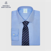 布克兄弟（BrooksBrothers）男士24早秋易打理纯色简约正装衬衫 4002-深蓝色 14/2/H