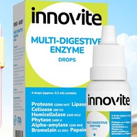 INNOVITE HEALTH 英珞维 多种消化酶儿童复合酶 蛋白酶宝添加8种酶15ml