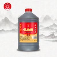 观虎山 绍兴黄酒 陈酿花雕酒 干型料酒 2.5L单桶装 宴请送礼