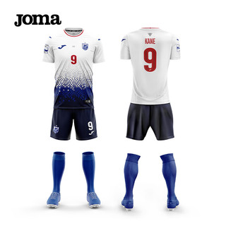 Joma 荷马 世界杯国家队足球服套装球衣成人速干足球训练服 英格兰 3XL