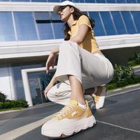 FILA 斐乐 女鞋帆布鞋女士时尚休闲低帮轻便摩登帆布鞋