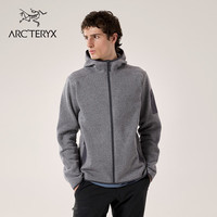 ARC’TERYX始祖鸟 COVERT HOODY 保暖 男子 抓绒衫 空间灰/灰黑色 S