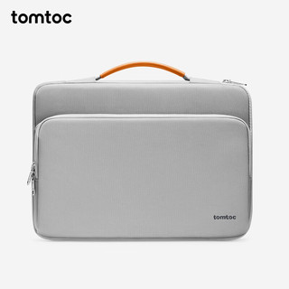 tomtoc 电脑包手提笔记本包男女14英寸商务防震苹果16寸MacBook Pro/Air 灰色 13英寸