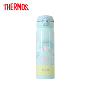 膳魔师（THERMOS）保温杯男女不锈钢水杯子保冷JNL咖啡三丽鸥卡通IP款联名系列 JNL-502-CNBY玉桂狗 500ml