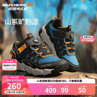 SKECHERS 斯凯奇 儿童大童户外运动鞋透气旋钮搭扣童鞋男童跑鞋406433L