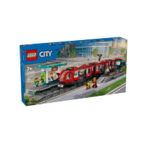 LEGO 乐高 城市系列 60423 都市有轨电车拼搭积木