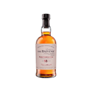 THE BALVENIE 百富 18年PX雪莉桶单一麦芽威士忌 48.7% 700ml