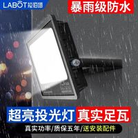 拉伯塔 LED投光灯射灯户外防水探照灯庭院车间厂房照明灯路灯超亮